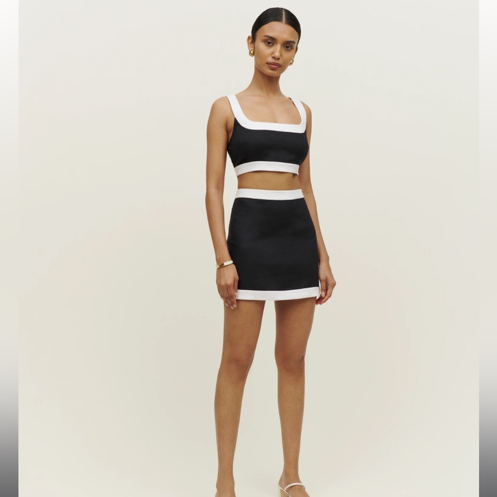 Reformation Robbie two piece linen set